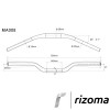 Motocyklová řídítka RIZOMA MA008U 22/29/72cm modrá